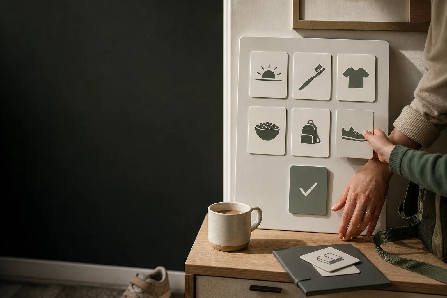 Calm Mornings Visual Routine System